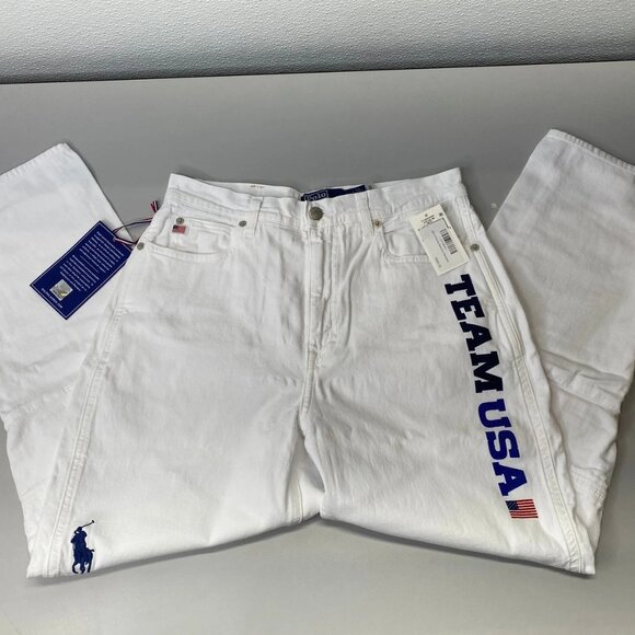 Polo Ralph Lauren Women's White Pants – Size 2 – Opening Ceremony Collection - Picture 1 of 11